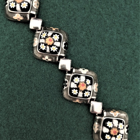 ALANK Jewelry - ALANK Murano Millefiori Italian glass Bracelet